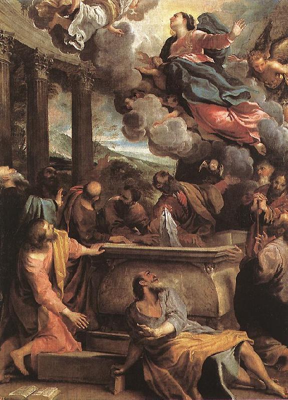 CARRACCI, Annibale Assumption of the Virgin sdf